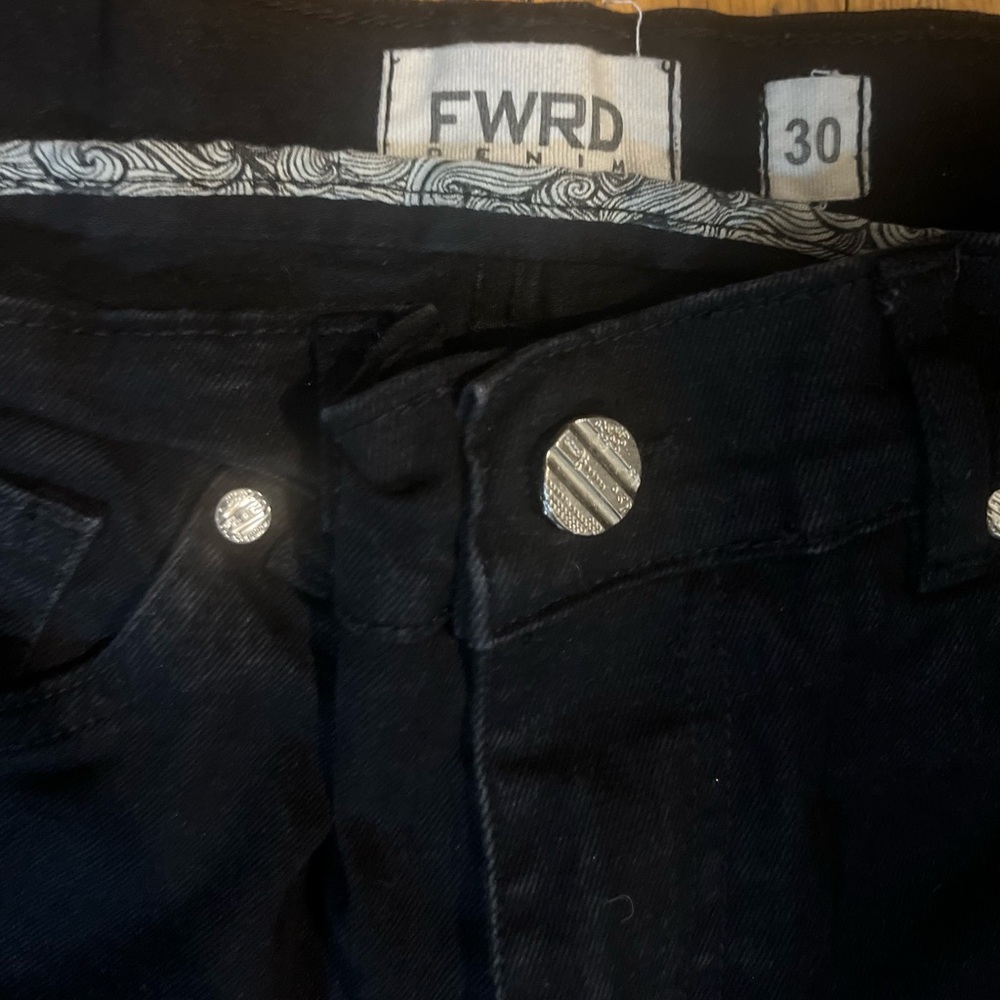 FWRD Men’s Skinny Jeans - Black
